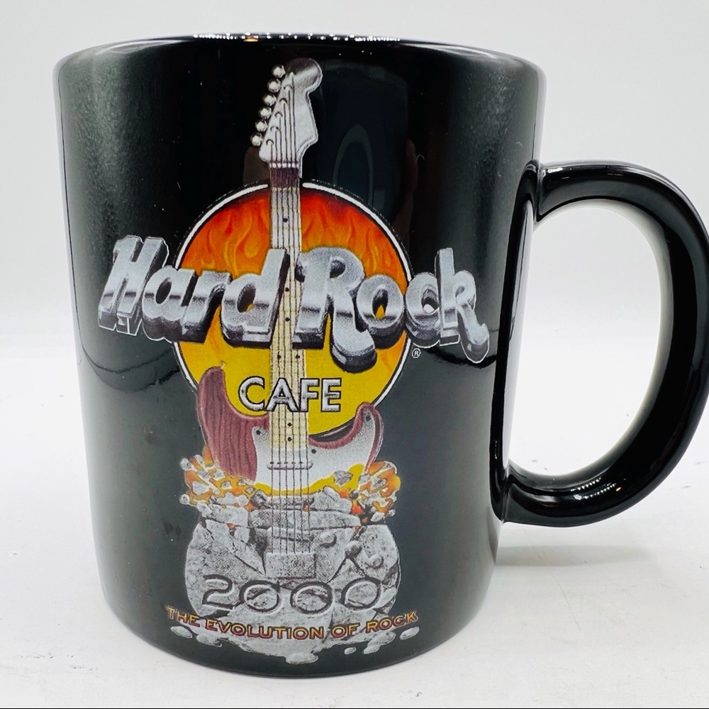 Hard Rock Cafe collectors Mug. 2000 The Evolution of Rock. Washington DC